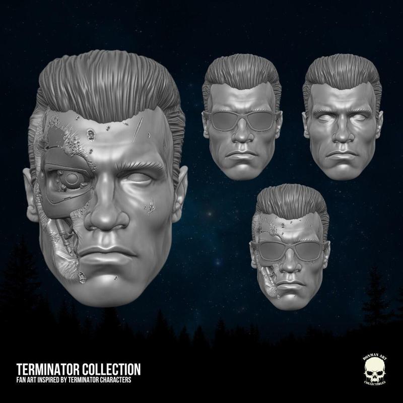 Terminator fan art 3D printable file for action figures