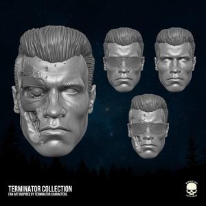 Terminator fan art 3D printable file for action figures