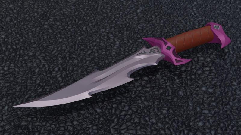 Valorant Reaver Tactical Knife 3d model for printing