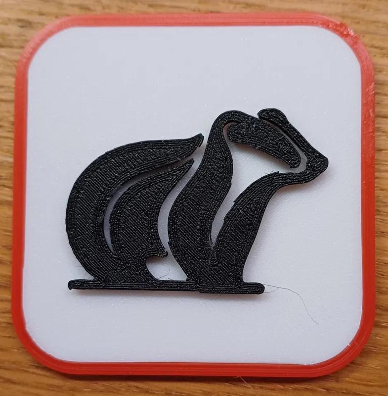 Fridge Magnet - Badger   