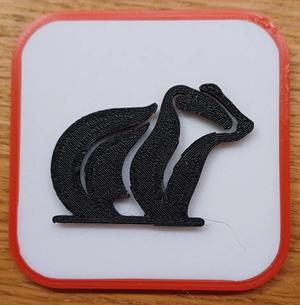 Fridge Magnet - Badger   