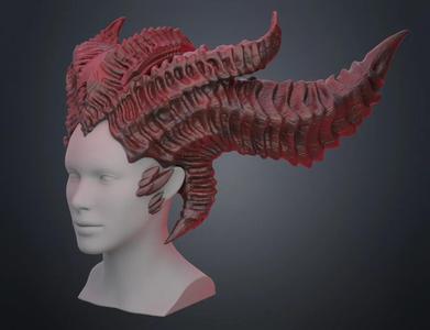 Lilith's horns - Diablo IV   