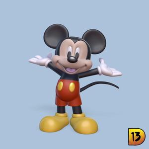 MiniPrint 001 - Mickey Mouse