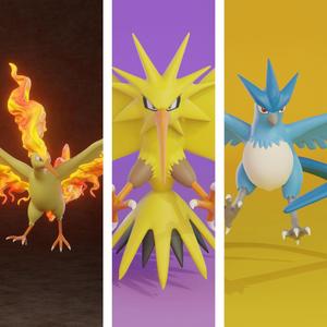 pokemon legendary birds pack