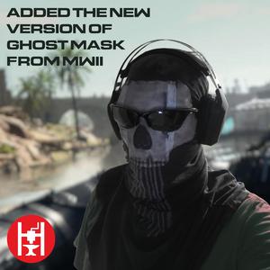 Simon Ghost Riley Mask Call Of Duty cod modern warfare warzone (inspired)