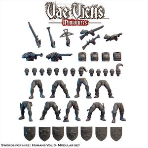 Modular Swords for hire : Humans Vol.3 [PRE-SUPPORTED]
