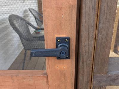 Simple Screen Door Latch