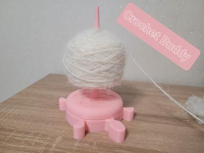 Crochet Buddy, the yarn turtle spinner