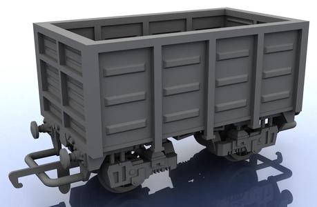 OO Scale Train - Hopper Type 1 - Short Length   