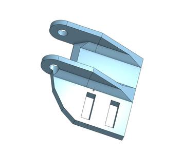 Beefer K1/K1C/K1 Max/K1SE Drag Chain Case Mount   