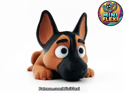 Mini Flexi German Shepherd - NoSupport Articulated
