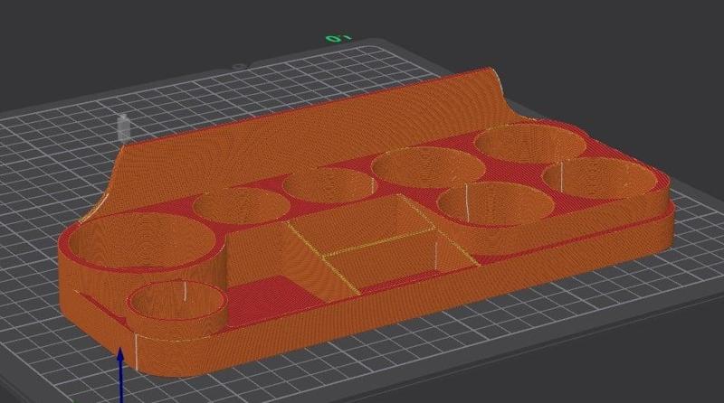 Starbond glue tray -for Skadis Ikea peg board 