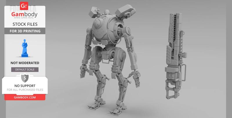 Northstar Titanfall 2 STL Files for 3D Printing