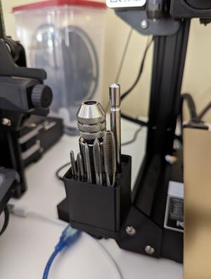 Gridfinity 1x1 Thread Tap Holder