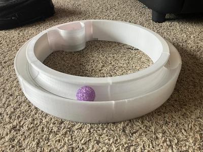 Interactive Trapped Ball Cat Toy   