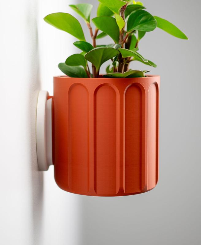 Wall Planter with Hidden Drip Tray - LG01