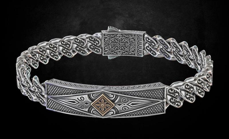 Bracelet with patterns antique bracelet 203