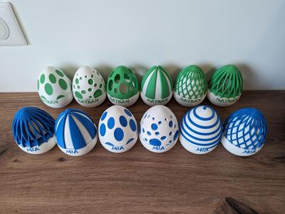 Easter Egg box - Boite Oeuf de paques
