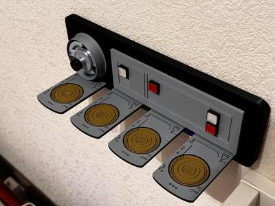 Star Wars Control Panel Display Shelf - Magnetic