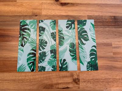 Monstera Bookmarks - Set of 4
