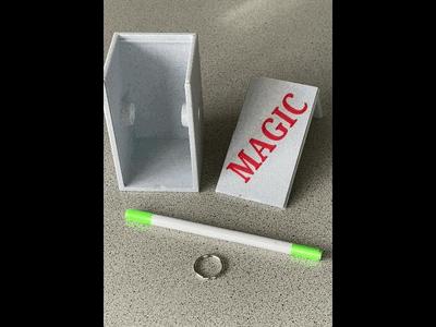 Magic Box with Rod & Ring   