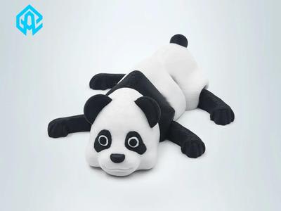 Articulated Panda – Cute Flexi 3D Printed Toy   