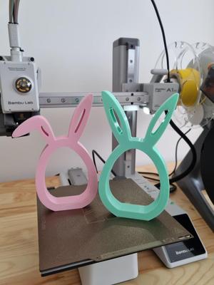 Easter Bunny Modern Decor
