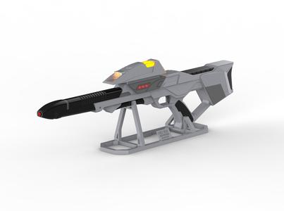 Type 3B Phaser - Star Trek - Printable 3d model - STL files