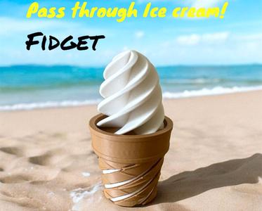 Passthrough Ice cream fidget