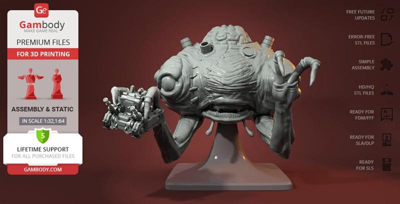 Rootmars 3D Printing Figurine | Assembly
