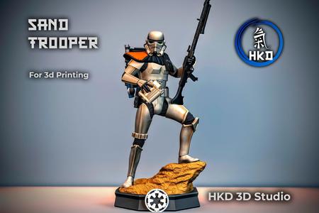 Sand trooper Fan Art - Star Wars