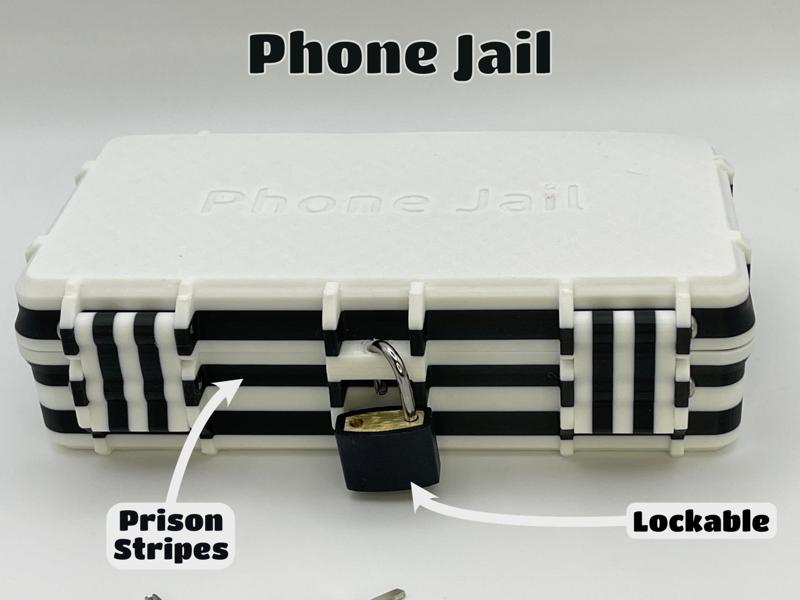 Lockable Phone Jail Box (Rugged Box) 