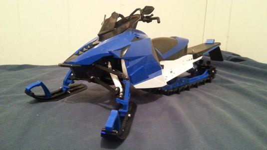 RC Yamaha Sr Viper 1/6 Modding Parts