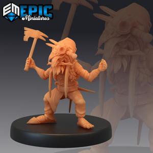 Goblin Redcap Axe / Green Skin Army Soldier / Forest Encounter / Classic Monster