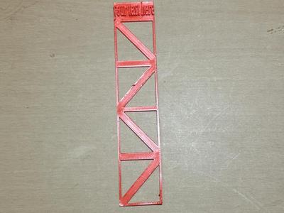 Lightweight Customizable Bookmark