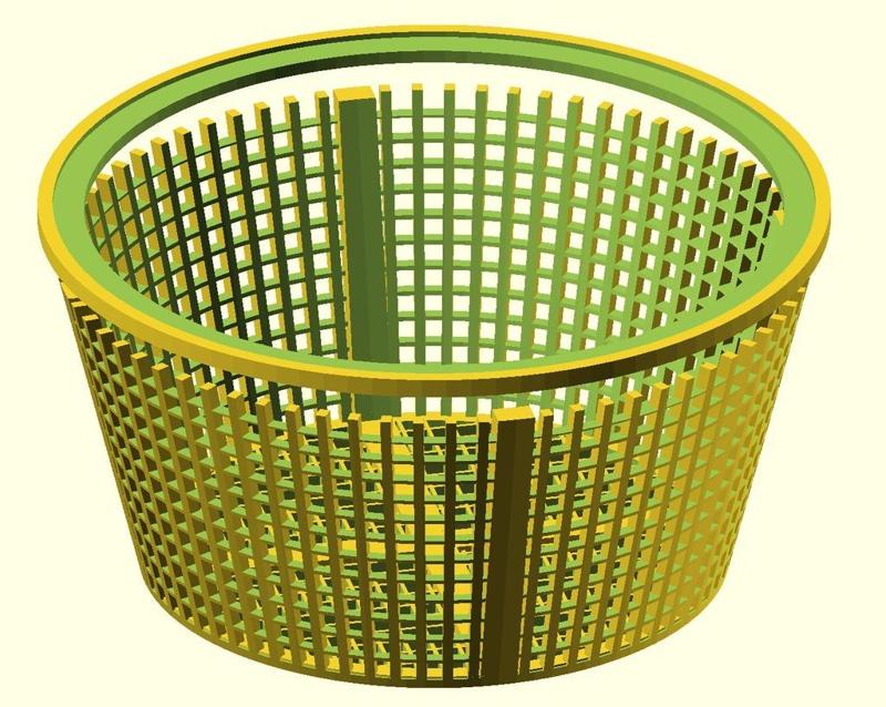 Poll Skimmer Basket (customisable)