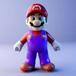 Mario 3d Print Model