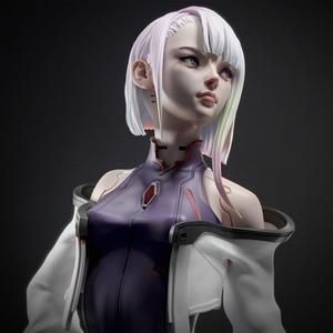 Lucy Cyberpunk Edgerunners 3D Print