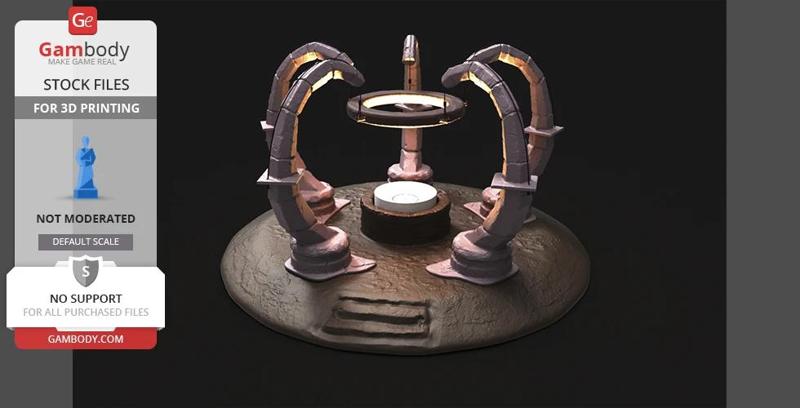 Dungeon Candle Holder