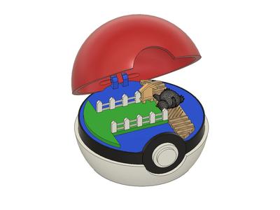 Snorlax - a Pokemon Diorama