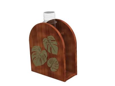 Monstera leaf single progation station