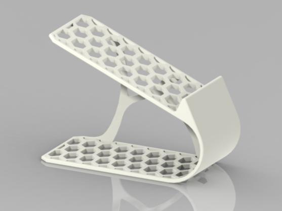 Modern Shoe Rack - Organizer with Honeycomb Design