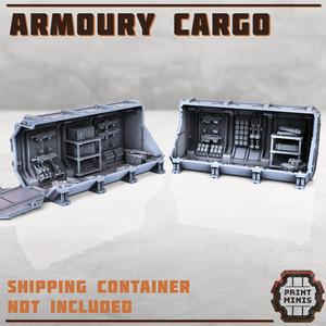 The Armoury Cargo - NO Container Included