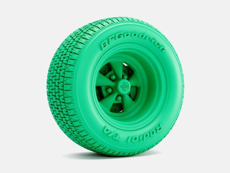 15x10 Cragar SS Wheel BFGoodrich Radial TA Tire