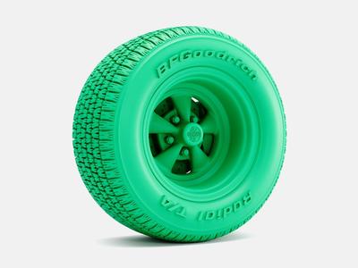 15x10 Cragar SS Wheel BFGoodrich Radial TA Tire