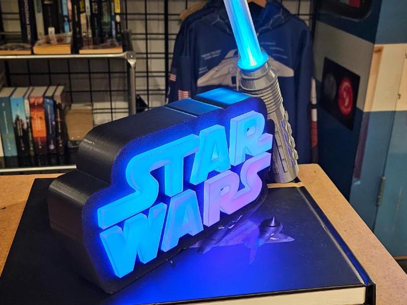 Star Wars lightbox&LightSaber No AMS needed