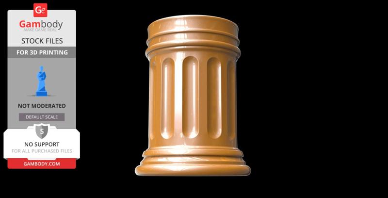 Greek Pencil Holder