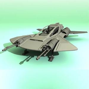 Star Wars The Mandalorian Pirate Snub Fighter