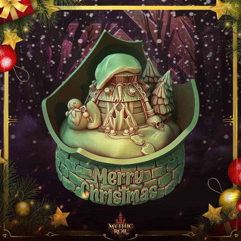 Snow Globe | The Shaman's Hut, Mythic Roll Ornament