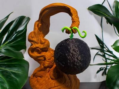Baku Baku  No Mi - Devil Fruit and Tree Stand